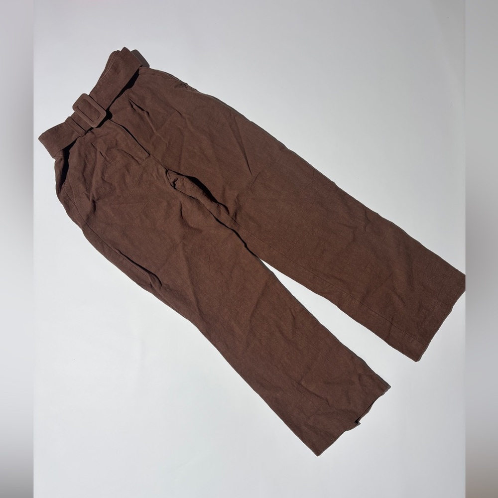 Meshki Brown Flare Pants